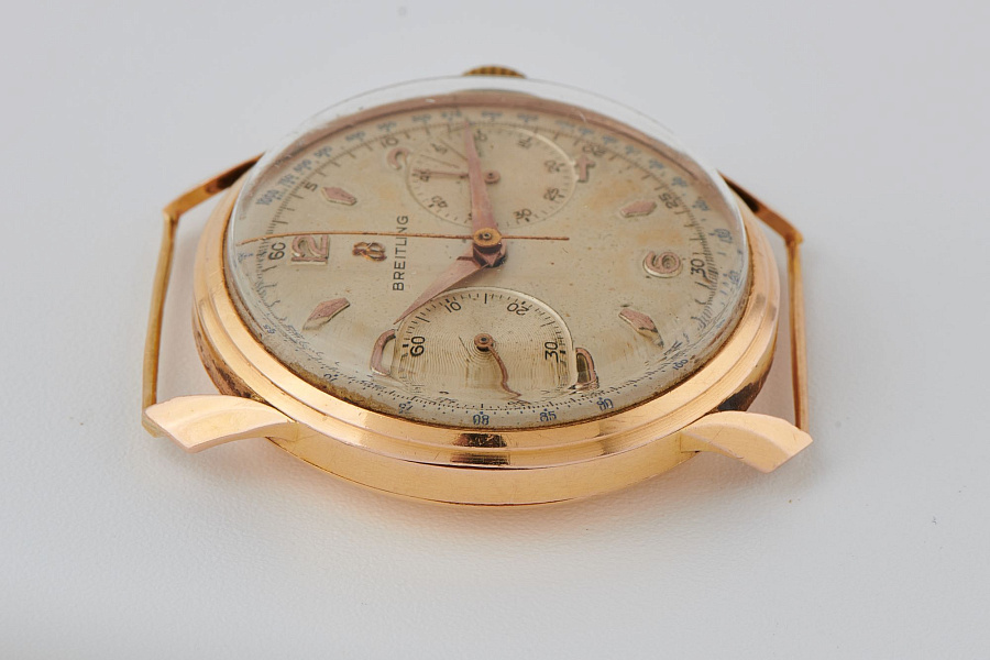 Bicompax Chronograph in 18k Yellow Gold