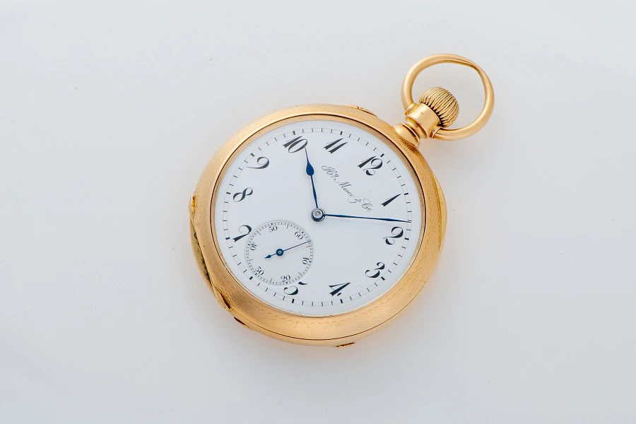 Pocket Watch in 18k Yellow Gold