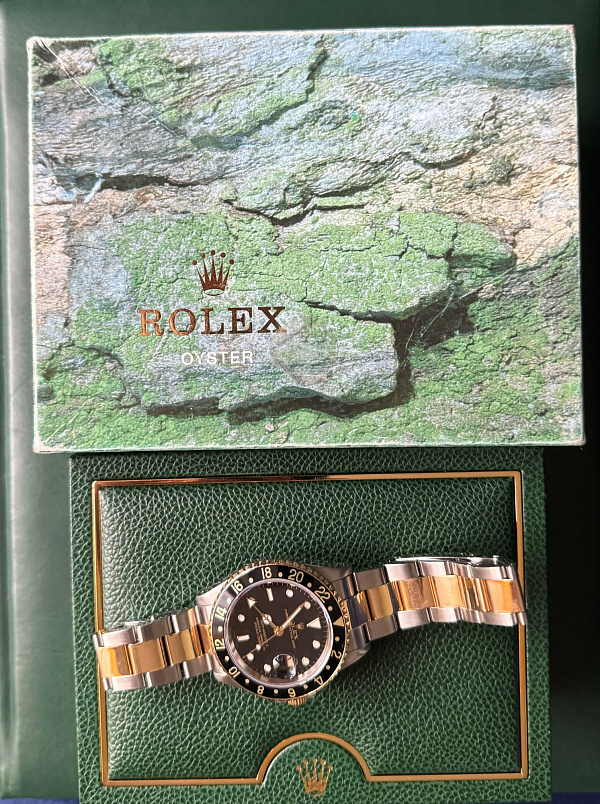 GMT-Master II Ref. 16713 in Stainless Steel and 18k Yellow Gold