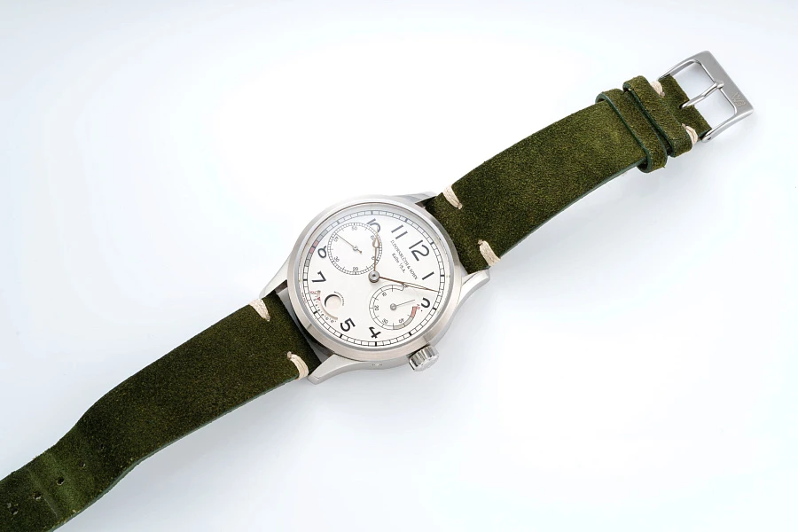 Power Reserve Moonphase 'ChronotempVus 8' in Stainless Steel