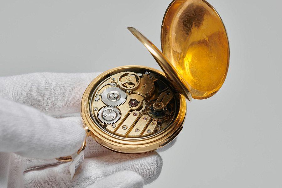 Hunter Case Pocket Watch 1/4 Repeater