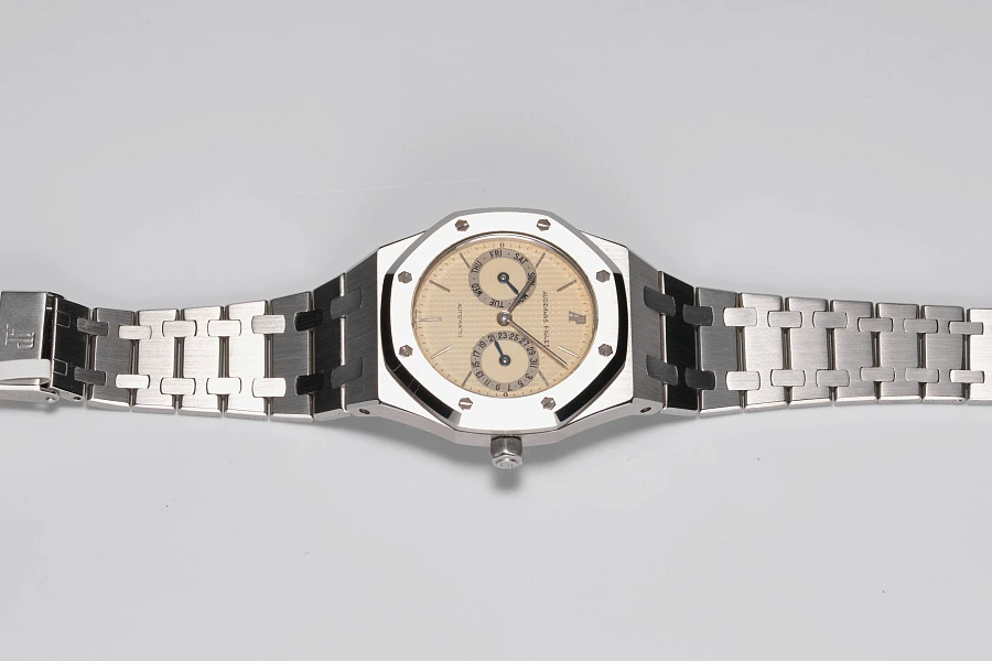 Royal Oak Day Date Cream Dial