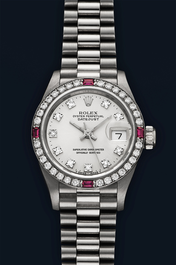 Lady Datejust Ref. 69069G in 18k White Gold