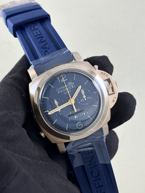 Luminor 1950 8 Days Chrono Monopulsante GMT Rose Gold 44mm Limited Edition