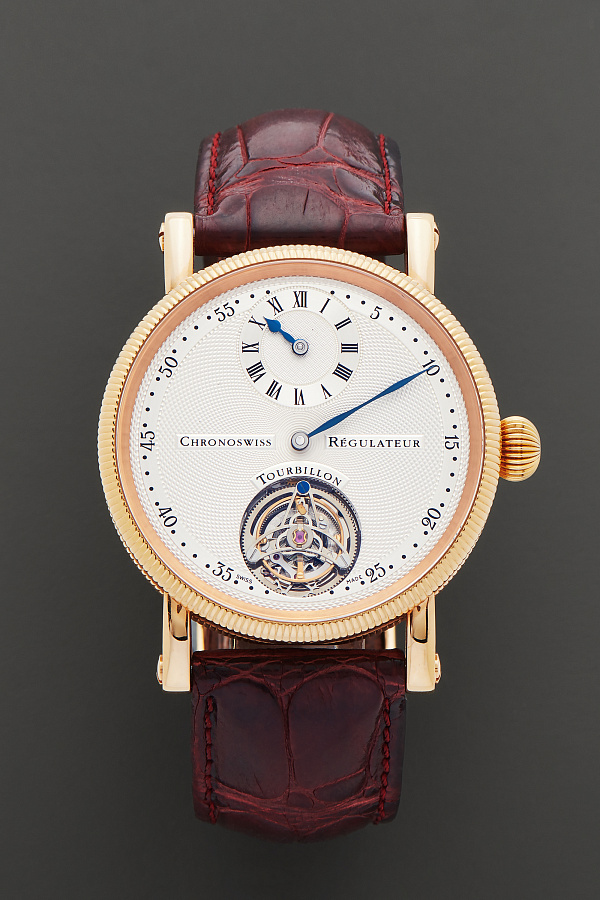 Régulateur Tourbillon in 18k Rose Gold
