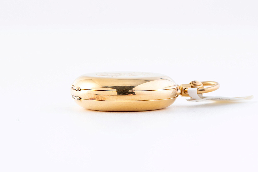 1900s Pocket Watch in 18k Yellow Gold