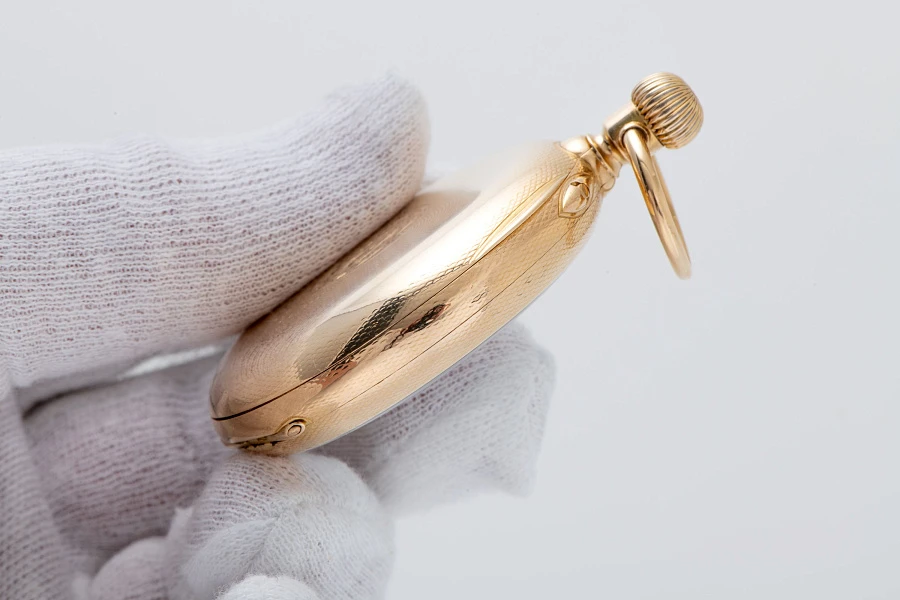 Pocket Watch in 18k Yellow Gold