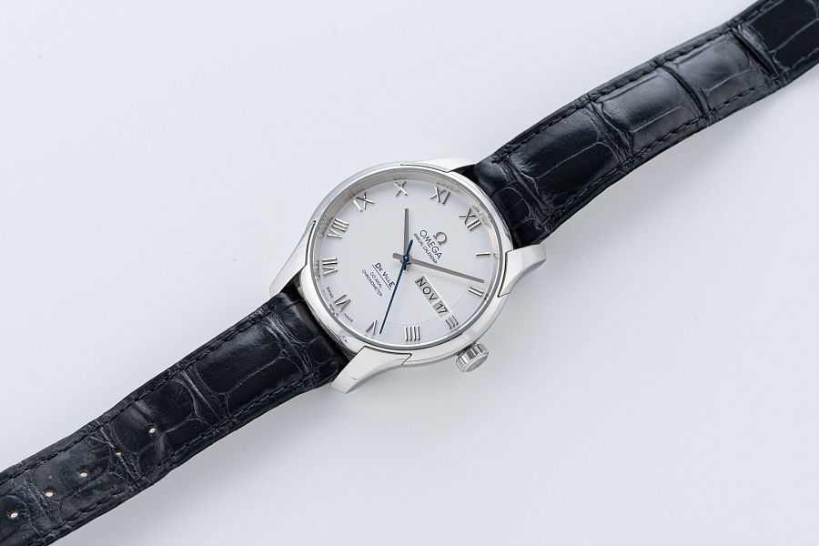 DeVille Co-Axial Chronometer Annual Calendar Ref. 431.13.41.22.02.001 in Stainless Steel