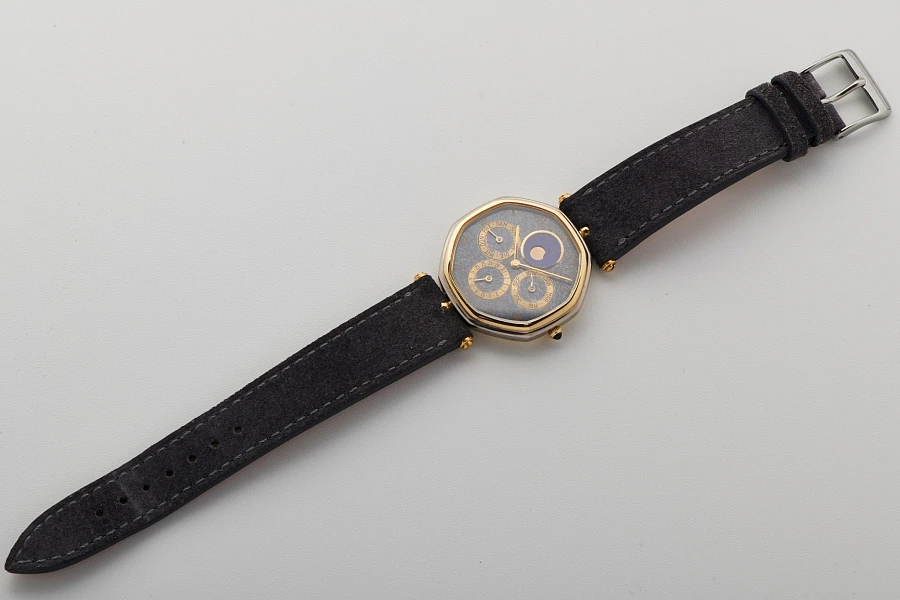 Perpetual Calendar Ref. G18404 in 18k White and Yellow Gold