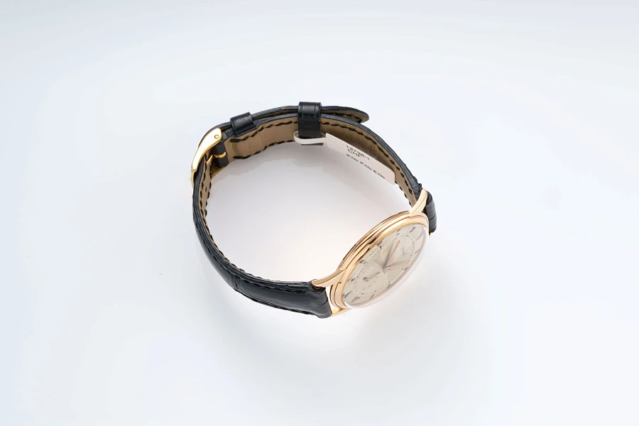 Sector Dial Dress Watch in 18k Rose Gold