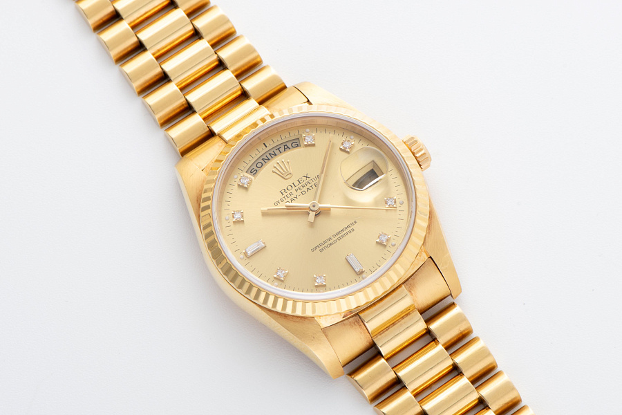 Day-Date Ref. 18238 in 18k Yellow Gold
