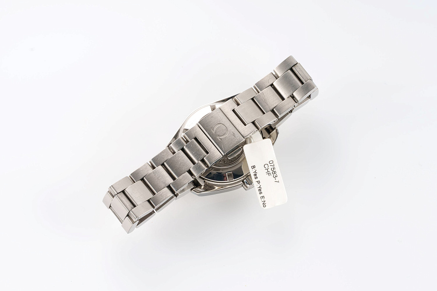 Ladies Aquaterra in Stainless Steel with Mother of Pearl Dial