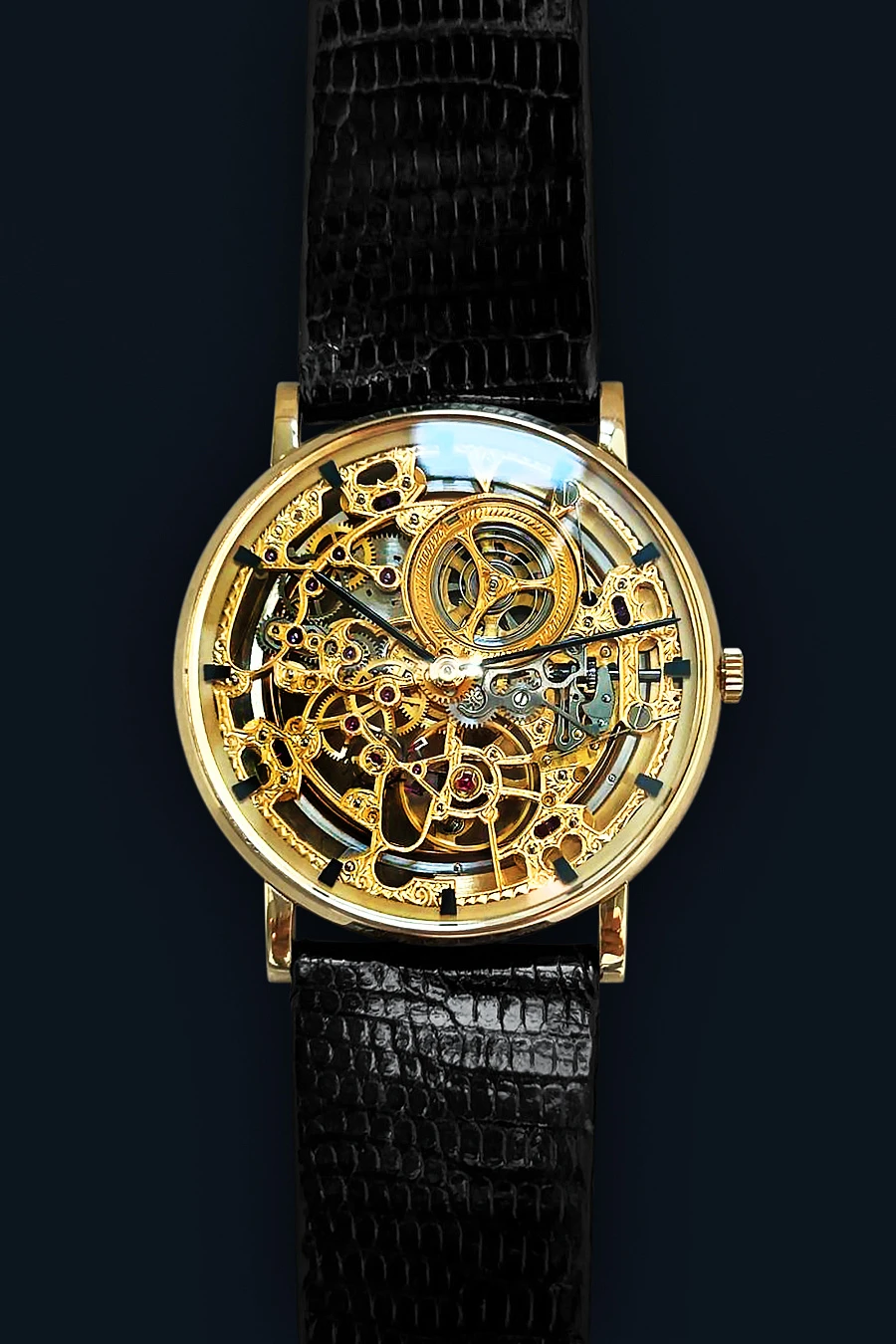 Classique Skeleton 5442 Yellow Gold