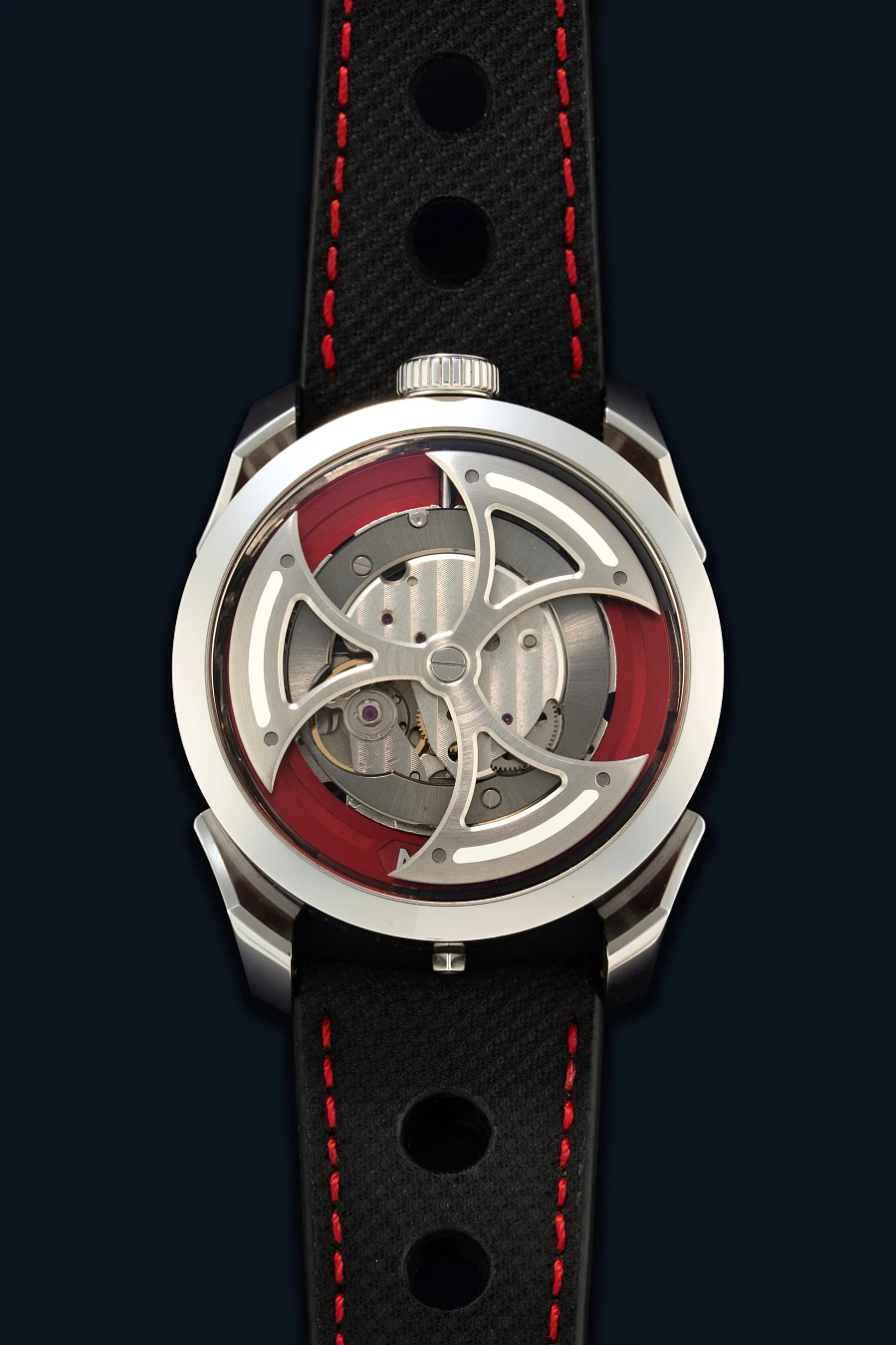 M.A.D. 1 Red in Stainless Steel