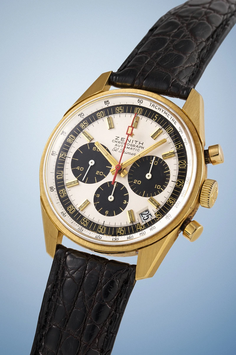 El Primero Chronograph Ref. G381 in 18k Yellow Gold