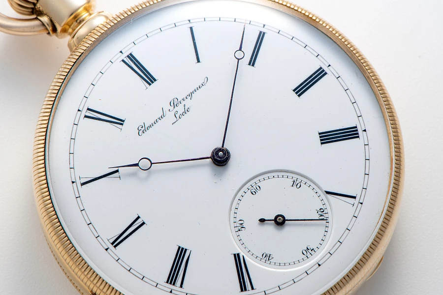 Pocket Watch in 18k Yellow Gold