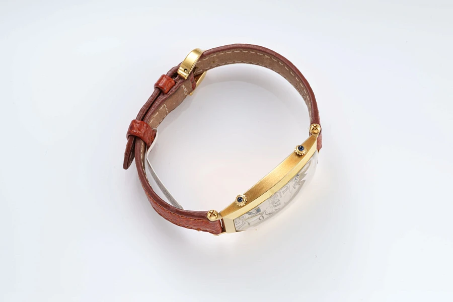 Tonneau Dual Time Ref. W1502853 in 18k Yellow Gold