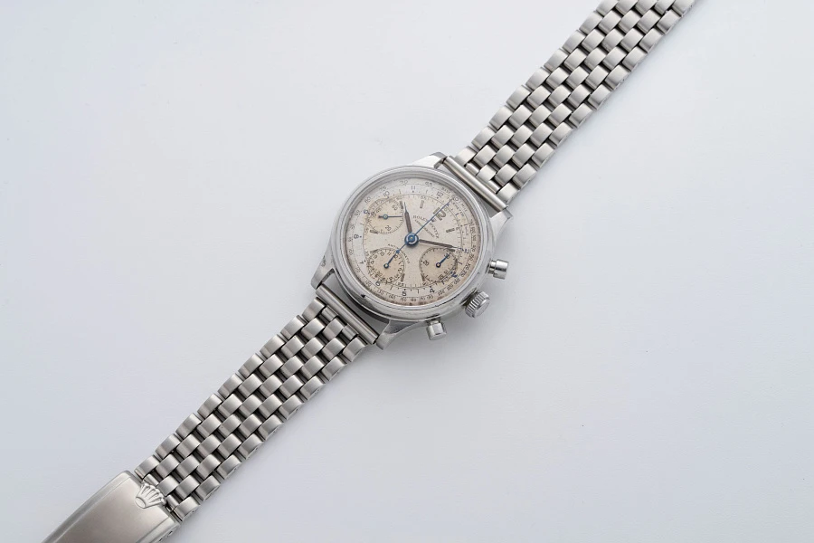 1940s Chronograph Ref. 4048 in Stainless Steel