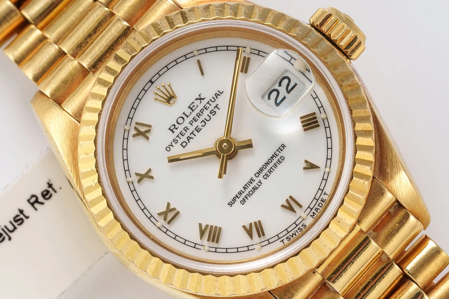 Lady Datejust Ref. 69178 in 18k Yellow Gold