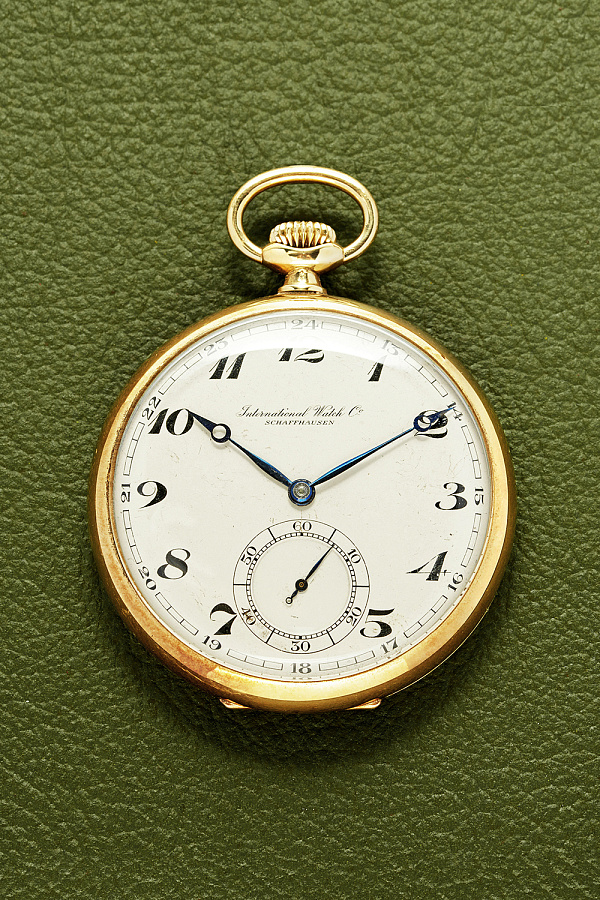 IWC Open Face Pocket Watch