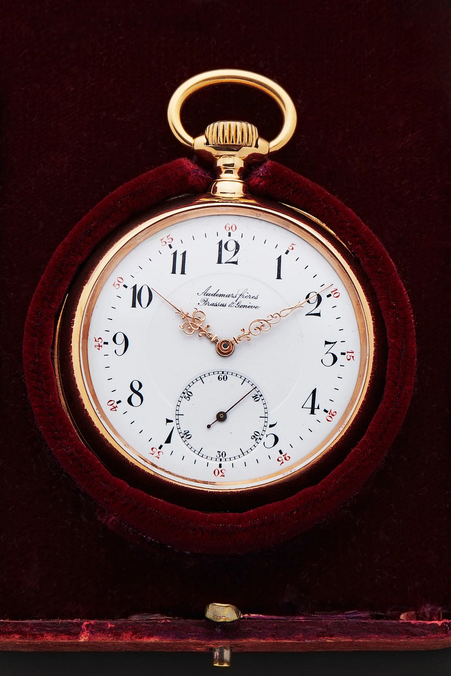 Triple Chime Minute Repeater Pocket Watch in 18k Yellow Gold
