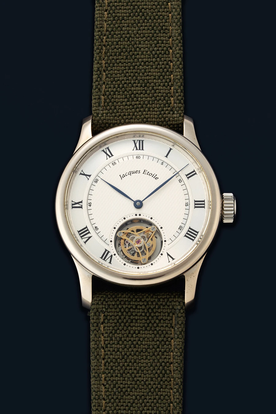 Tourbillon in 18k White Gold