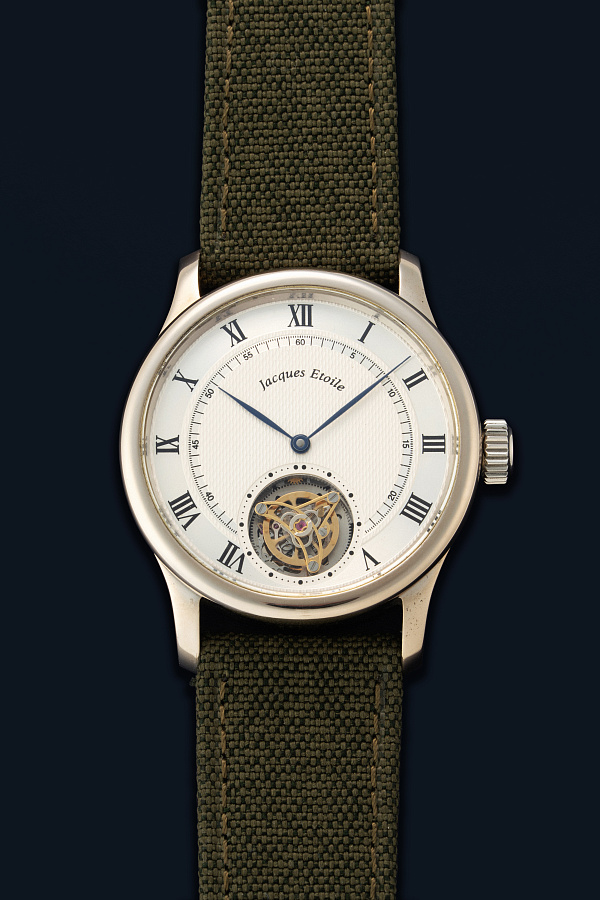 Tourbillon in 18k White Gold