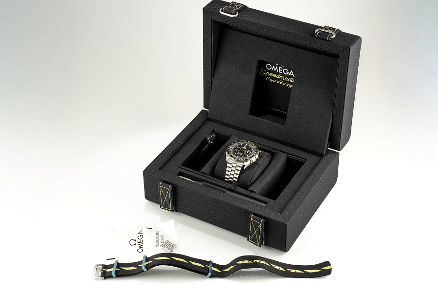 Speedmaster Racing in Stainless Steel