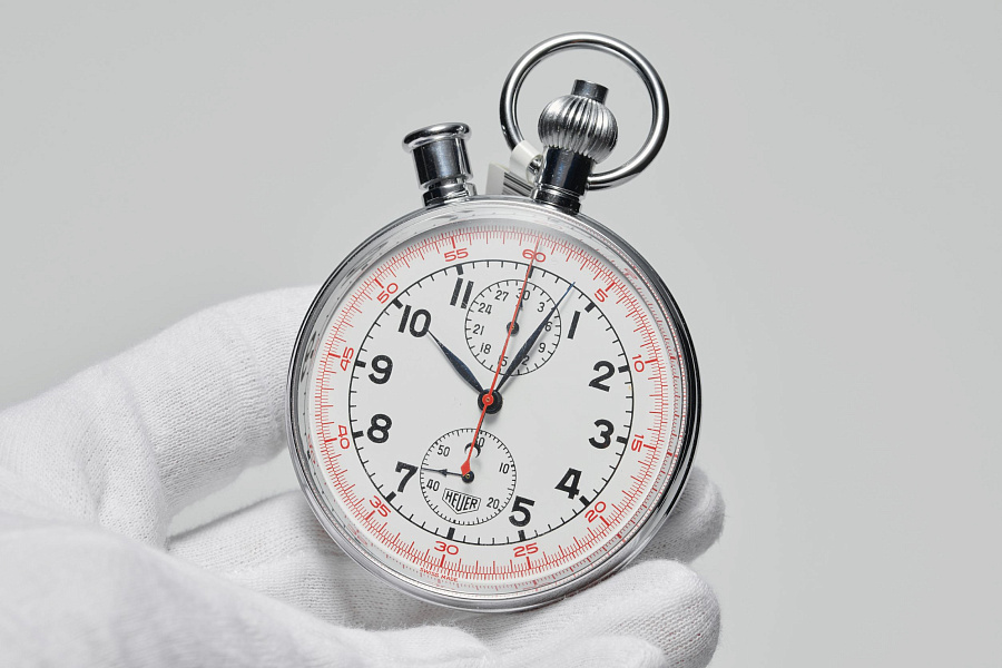 Heuer Rattrapante Stopwatch