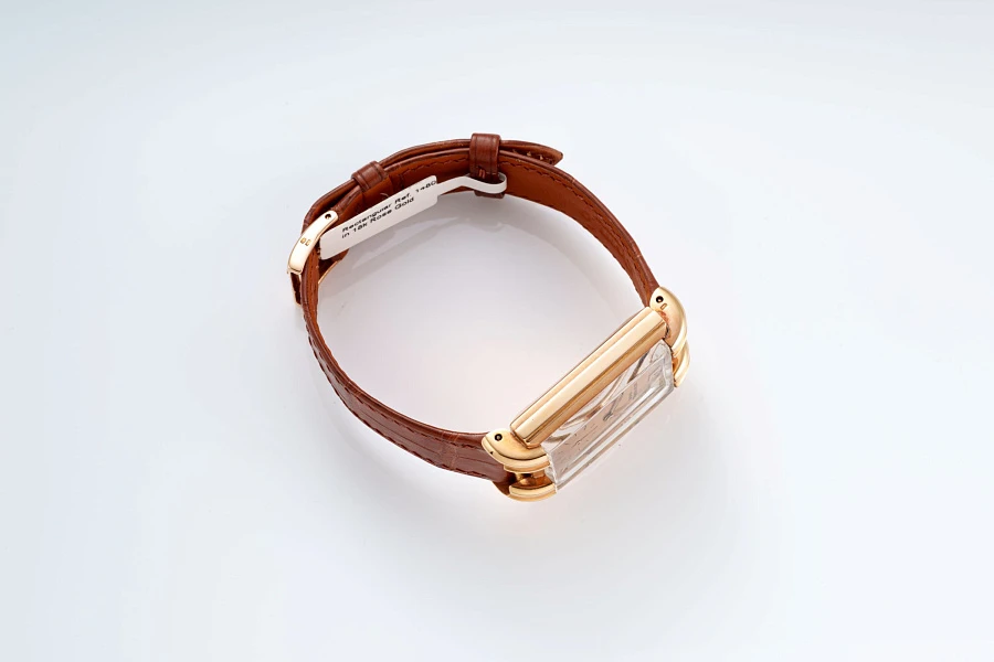 Rectangular Ref. 1480 in 18k Rose Gold