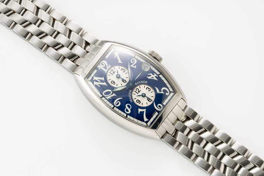 Master Banker Ref. 5850 MB in Stainless Steel
