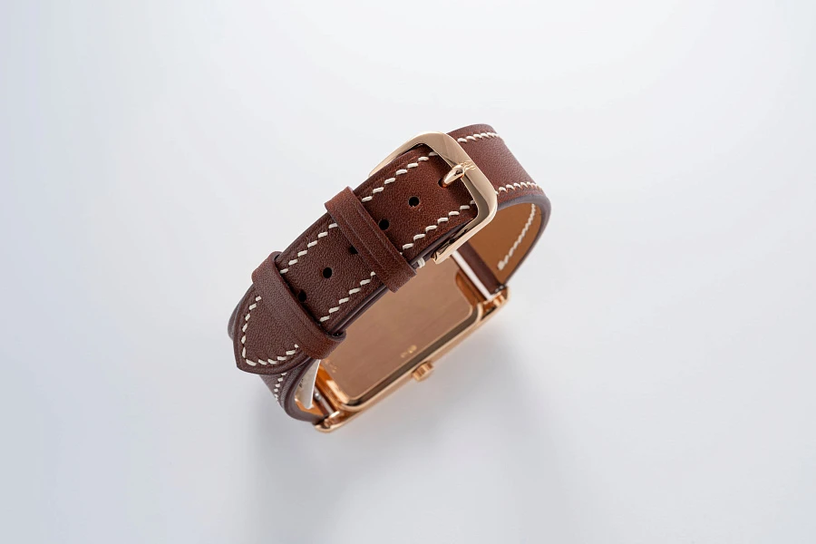 Elongated Edward Piguet Tank Ref. 15015 in 18k Rose Gold