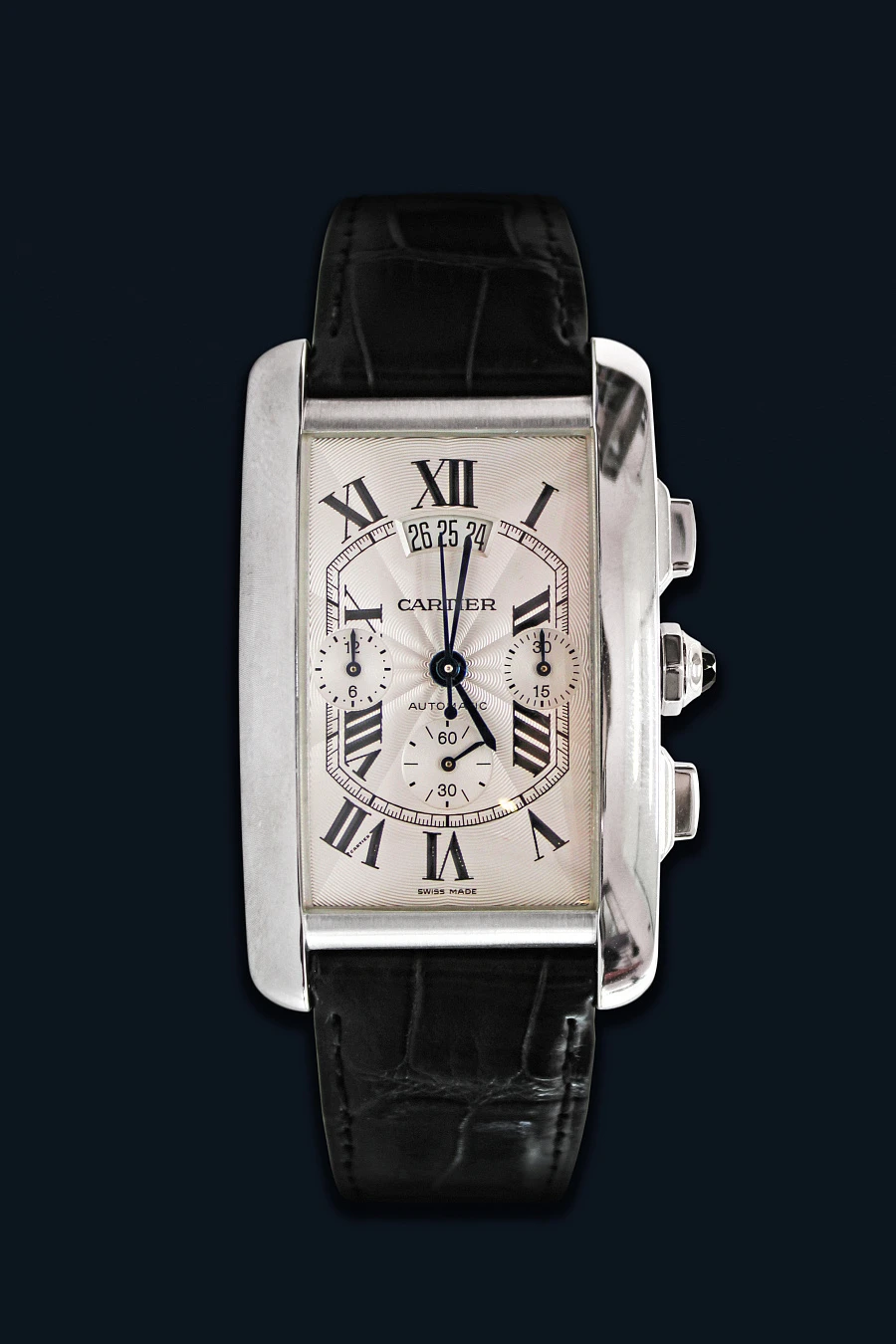 Tank Americaine XL Chronograph Automatic White Gold