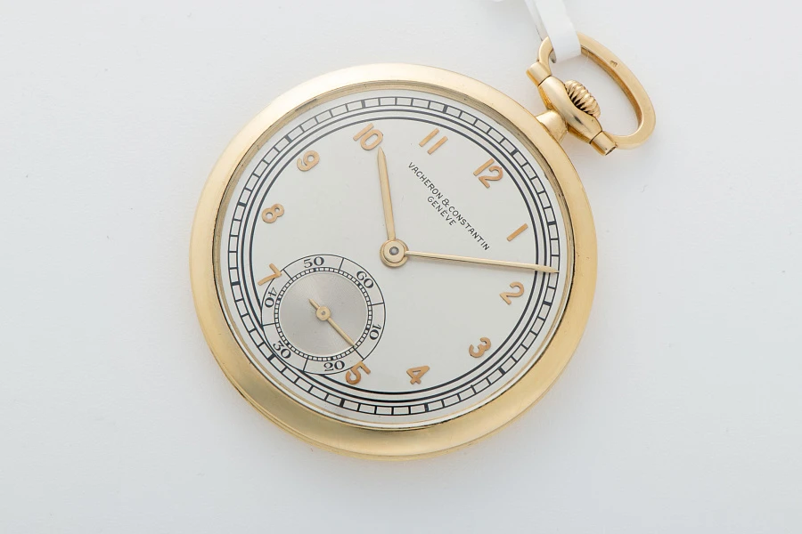 Pocket Watch in 18k Yellow Gold