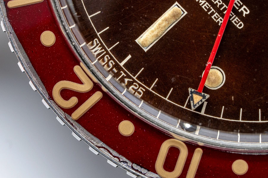 GMT Master Ref. 6542 with Bakelite Bezel in Stainless Steel