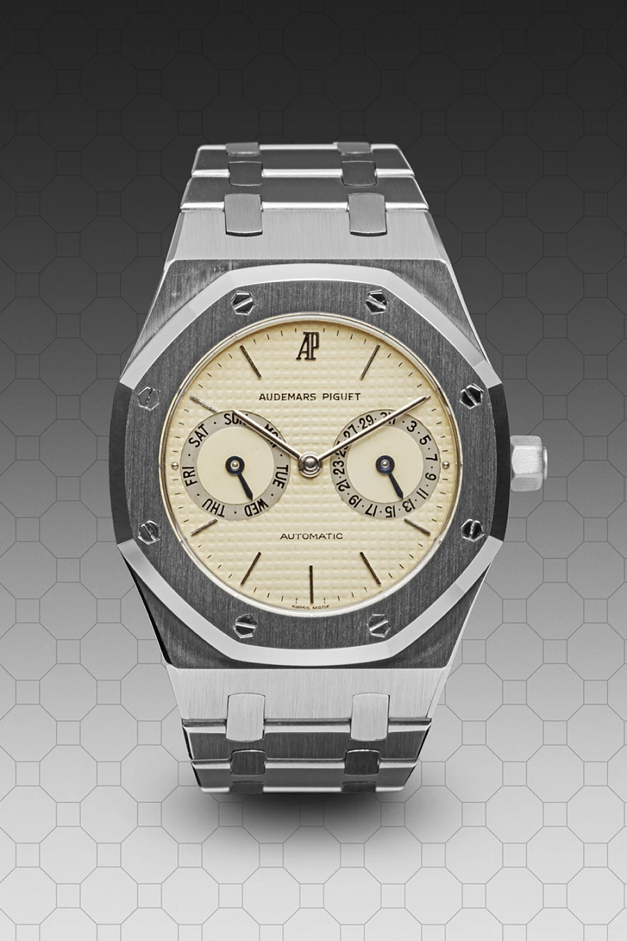 Royal Oak Day Date Cream Dial