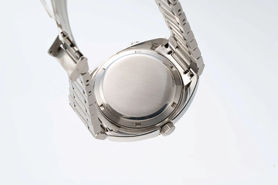 Autavia 'Exotic' Cushion Case Chronograph in Stainless Steel