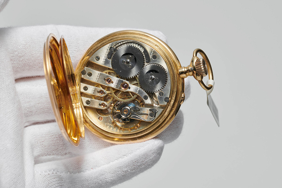 IWC Open Face Pocket Watch