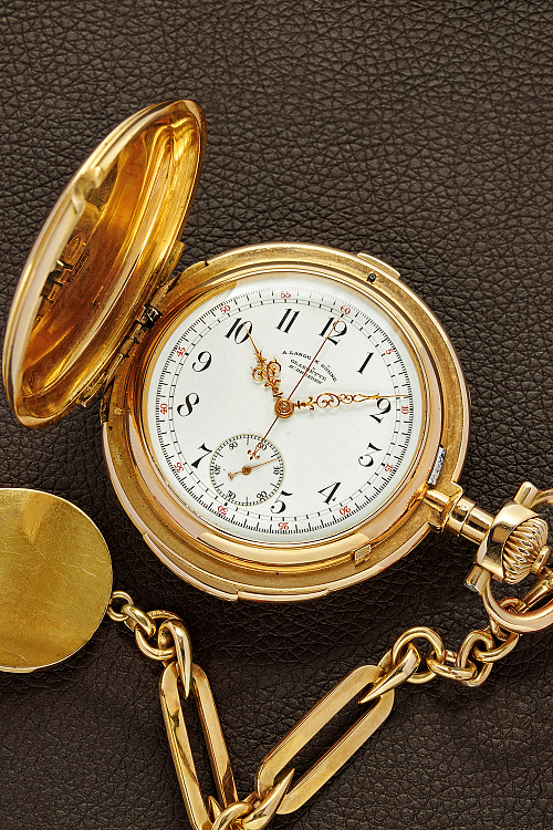 A. Lange & Söhne Hunter Case 1/4 Repeater Chronopraph