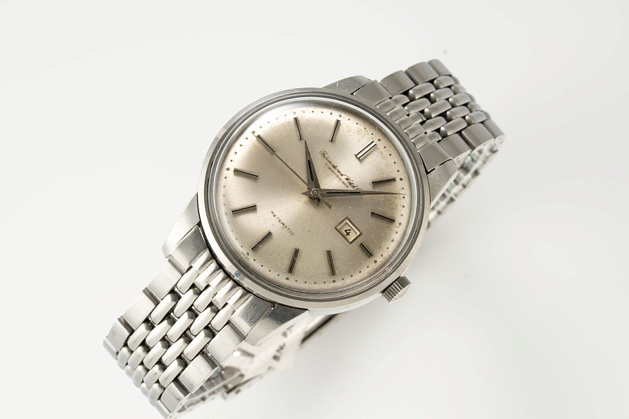 Stainless Steel Automatic Watch Ref. 648 on a Gay Frères Bracelet
