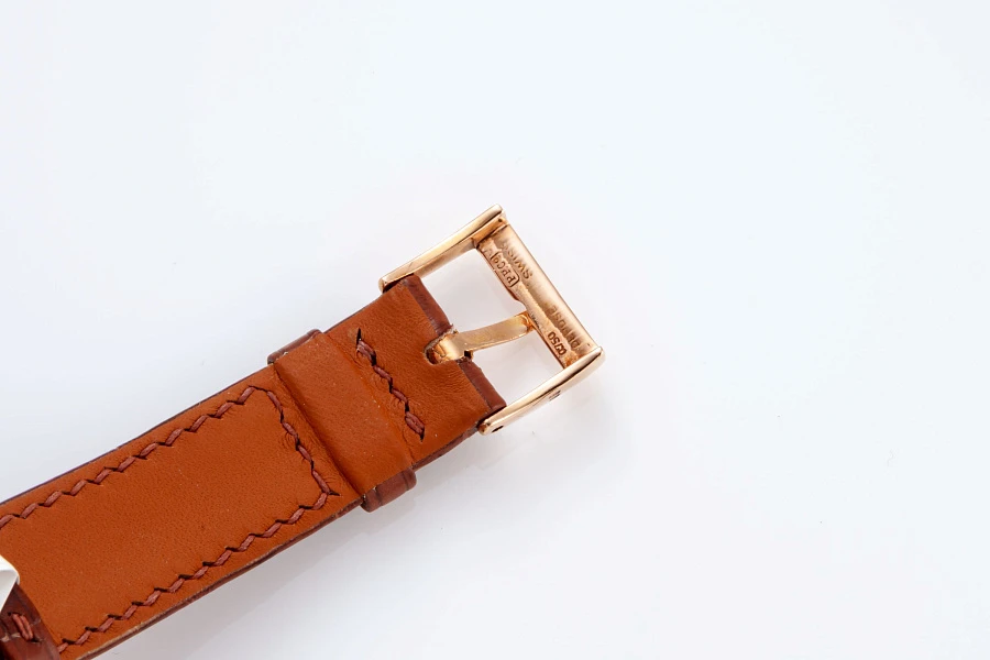 Rectangular Ref. 1480 in 18k Rose Gold