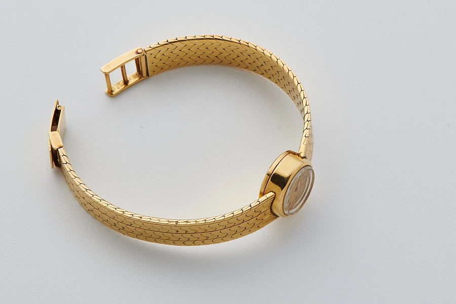 Orchid Ladies Watch in 18k Yellow Gold