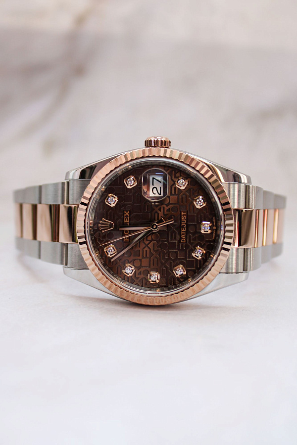Datejust ‘Everose Rolesor’ 36mm Jubilee Dial
