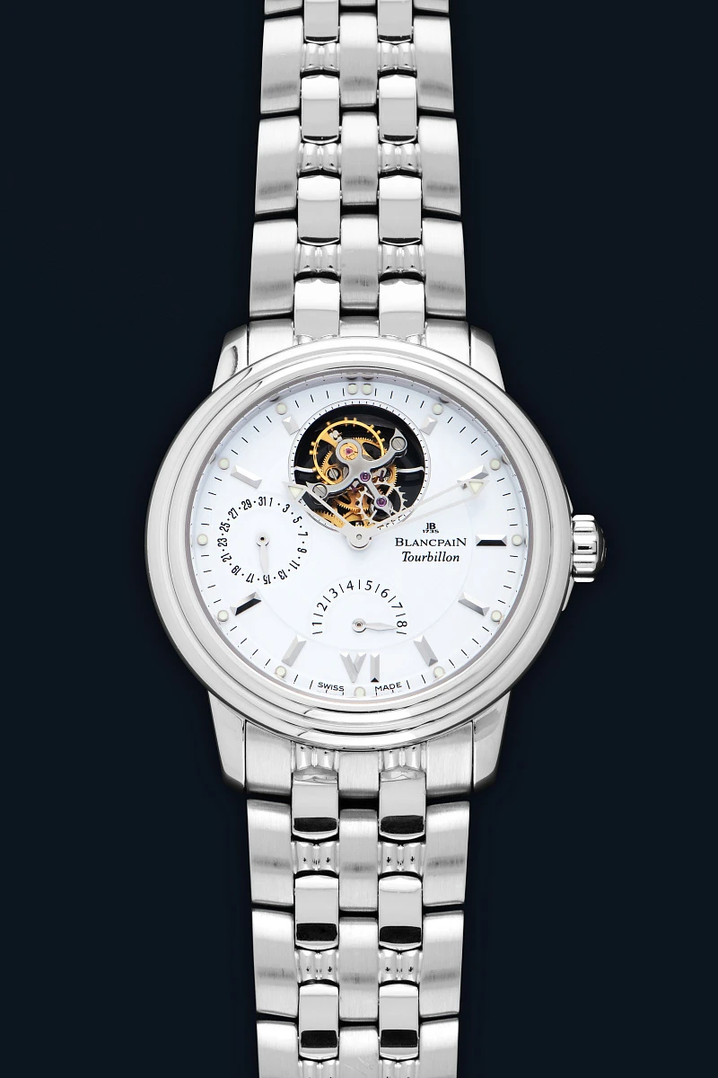 Leman Tourbillon Ref. 2123-1527-53 in 18k White Gold