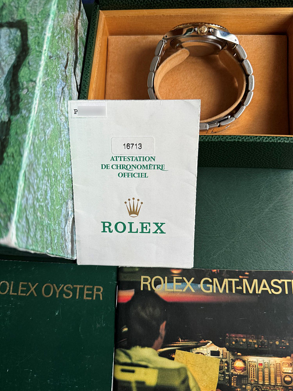 GMT-Master II Ref. 16713 in Stainless Steel and 18k Yellow Gold