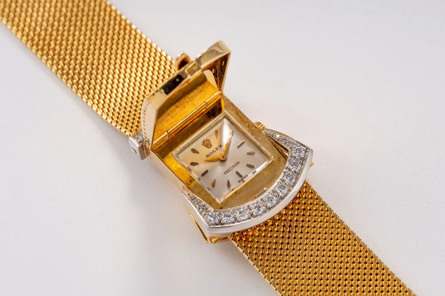 Precision Jewelry Watch in 18k Yellow Gold