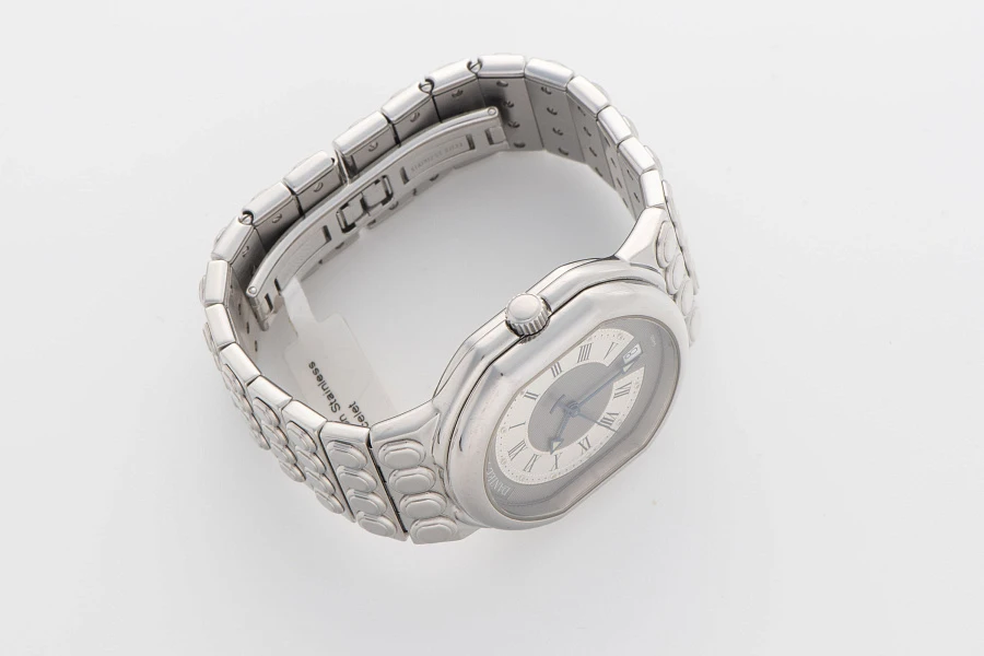 Le Sentier on Stainless Steel Bracelet