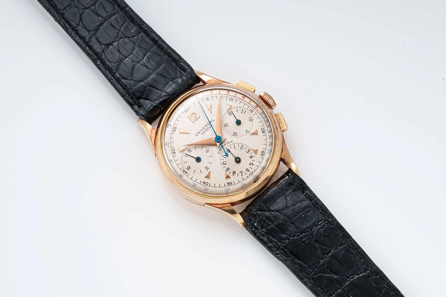 Compax Chronograph Ref. 12281 in 18k Rose Gold