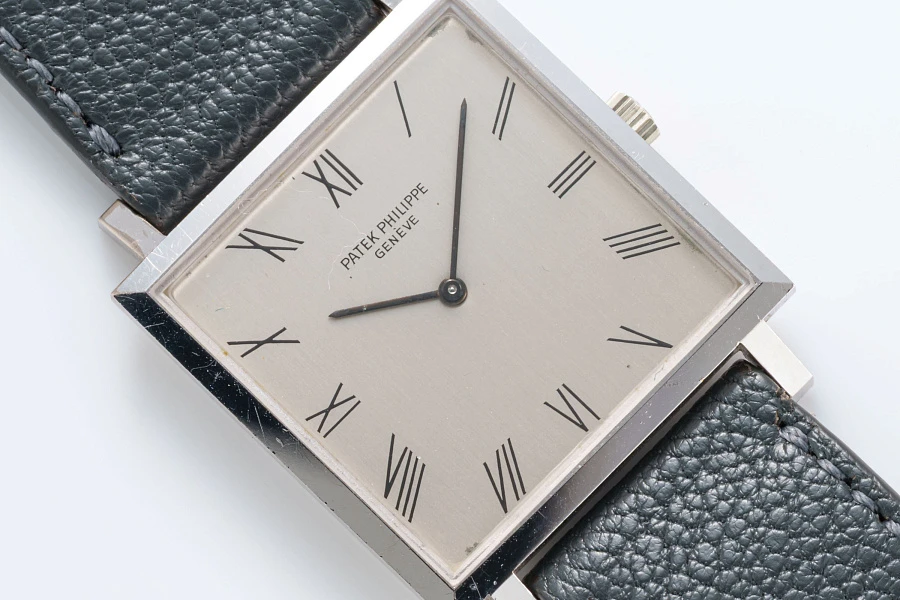 Square Ref. 3555 in 18k White Gold