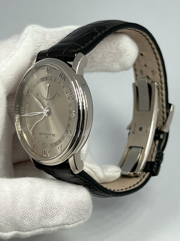 Villeret Ultraplate Seconde Rétrograde White Gold